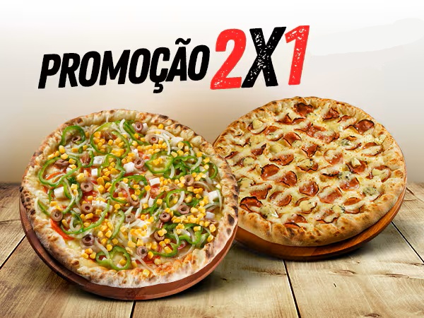 2 Pizzas P + Refrigerante 2L da Torvelli Pizzaria